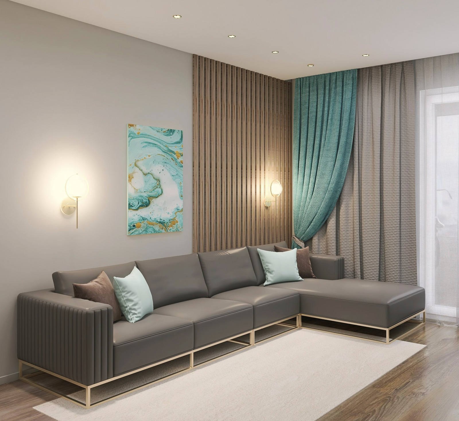 Двушка для молодой семьи в ЖК Настоящее: 80 м2 на троих