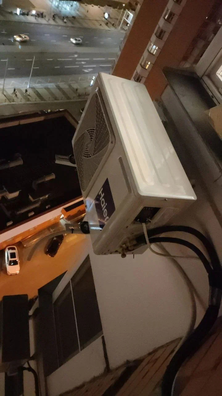 Установка кондиционера