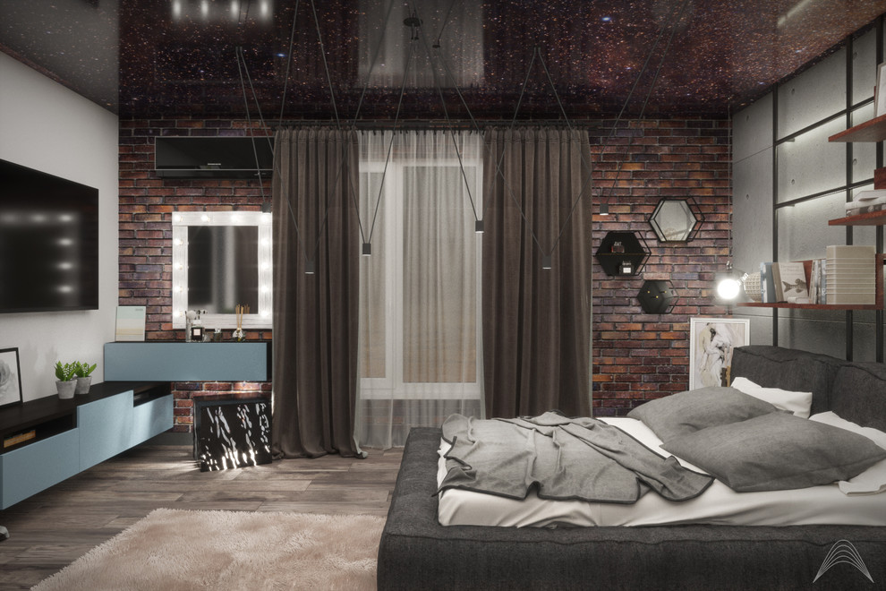 Спальня в стиле LOFT