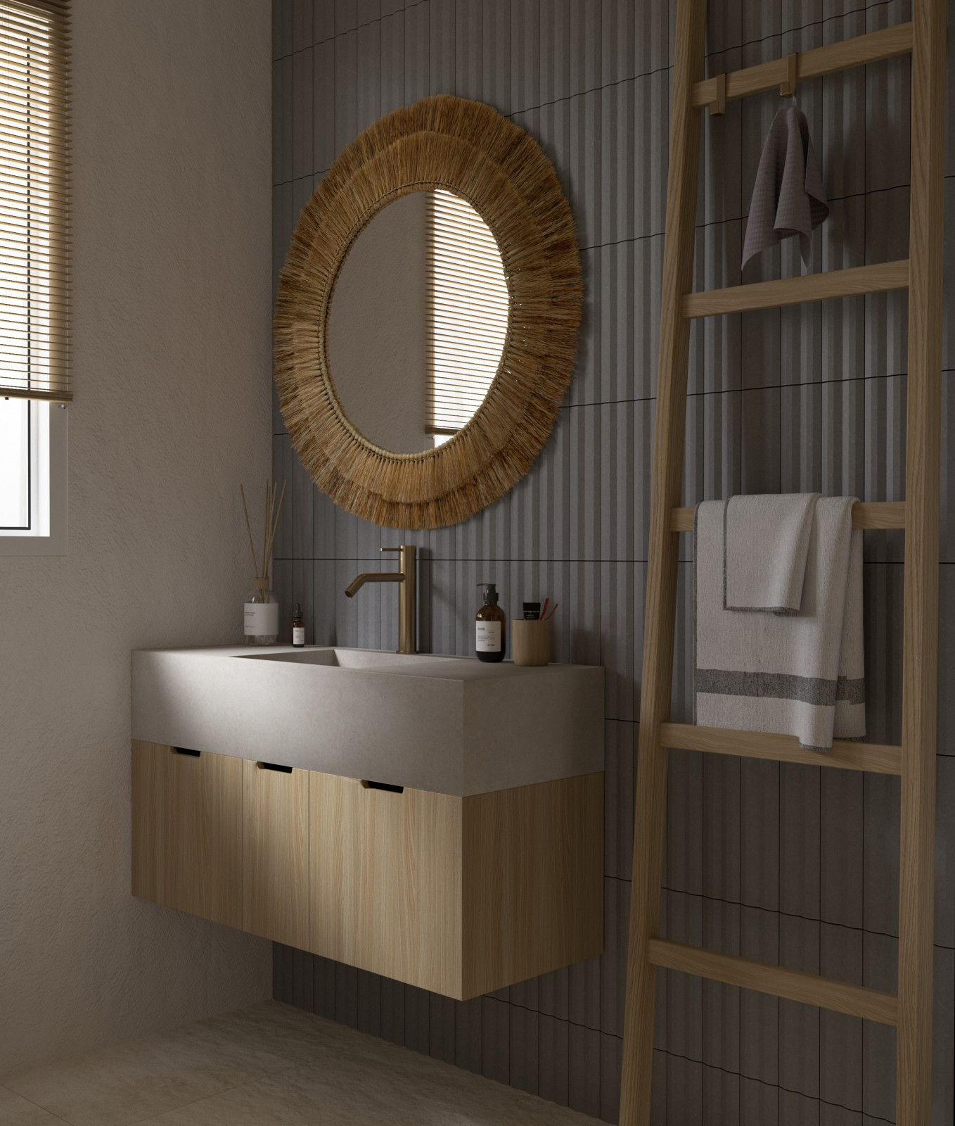 Проект загородного дома в Ленинградской области, стиль джапанди