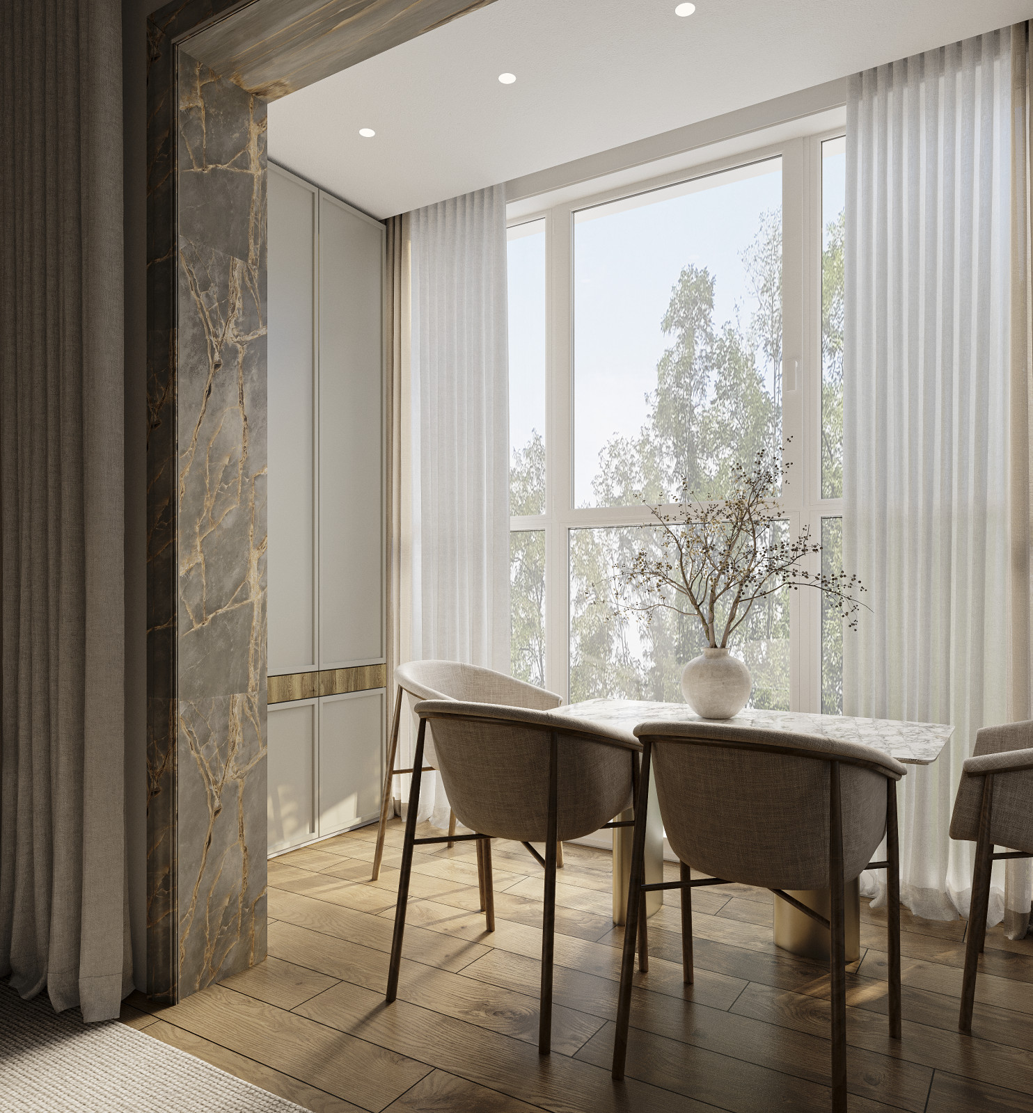 Обложка проекта: Дизайн-проект 1-комнатной квартиры ДЖАЗ ДЛЯ ВАС