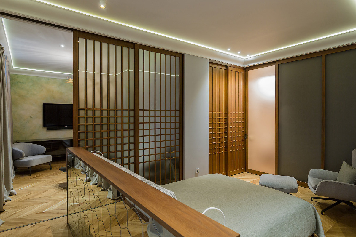 Квартира в статусной московской сталинке от АБ Face Home