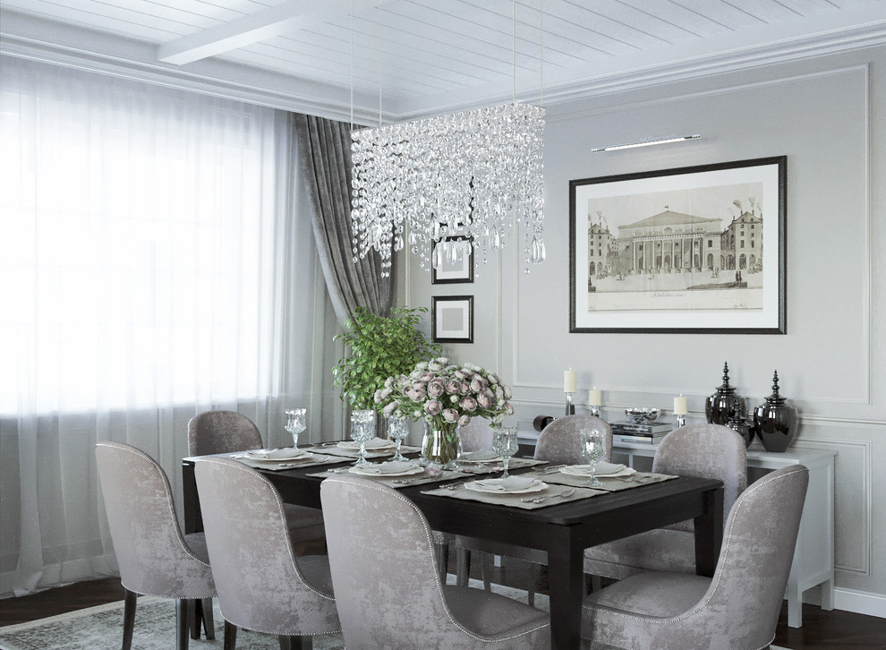 Дизайн интерьера гостиной в пос. Ямное, Воронежская область