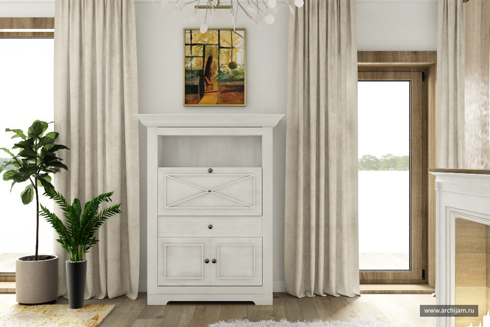 Раменское спальня в таунхаусе.