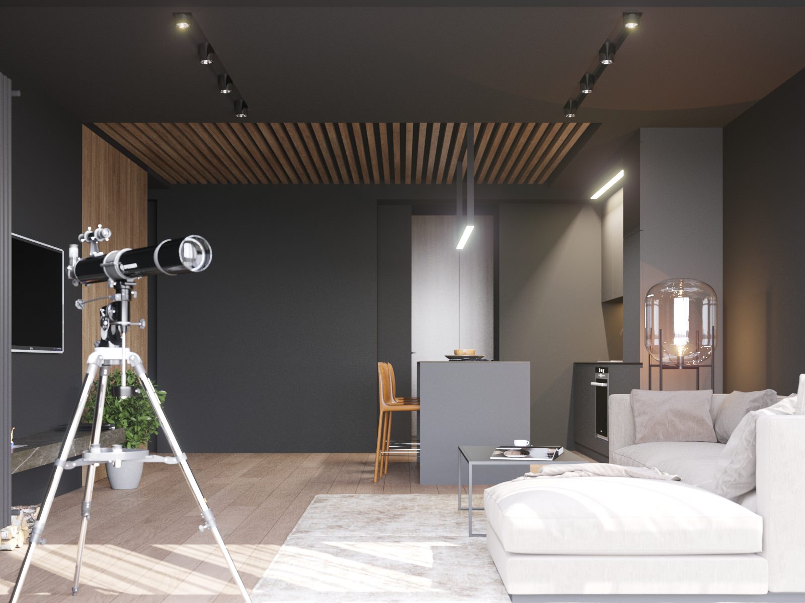 Кухня-гостиная