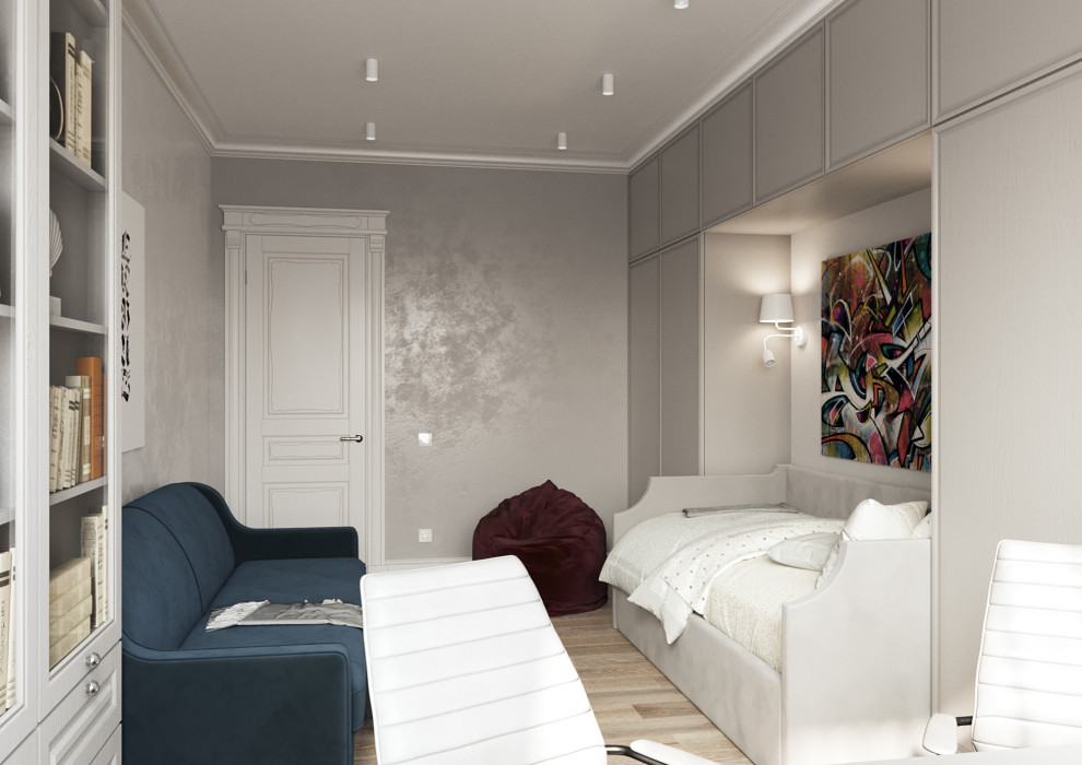 Дизайн-проект квартиры в ЖК Солнечный олимп