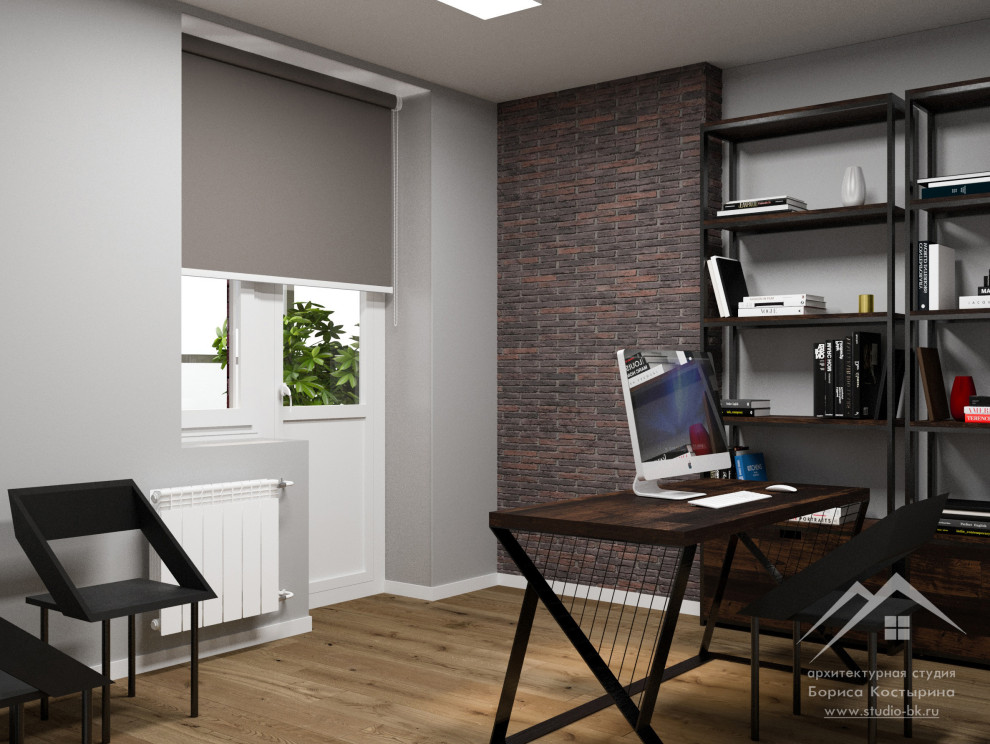 Дизайн-проект интерьера трехкомнатной квартиры 75 м²