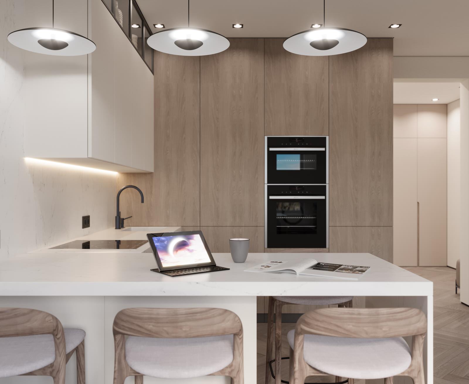 Обложка проекта: Квартира для пары в ЖК Семья 70 м2