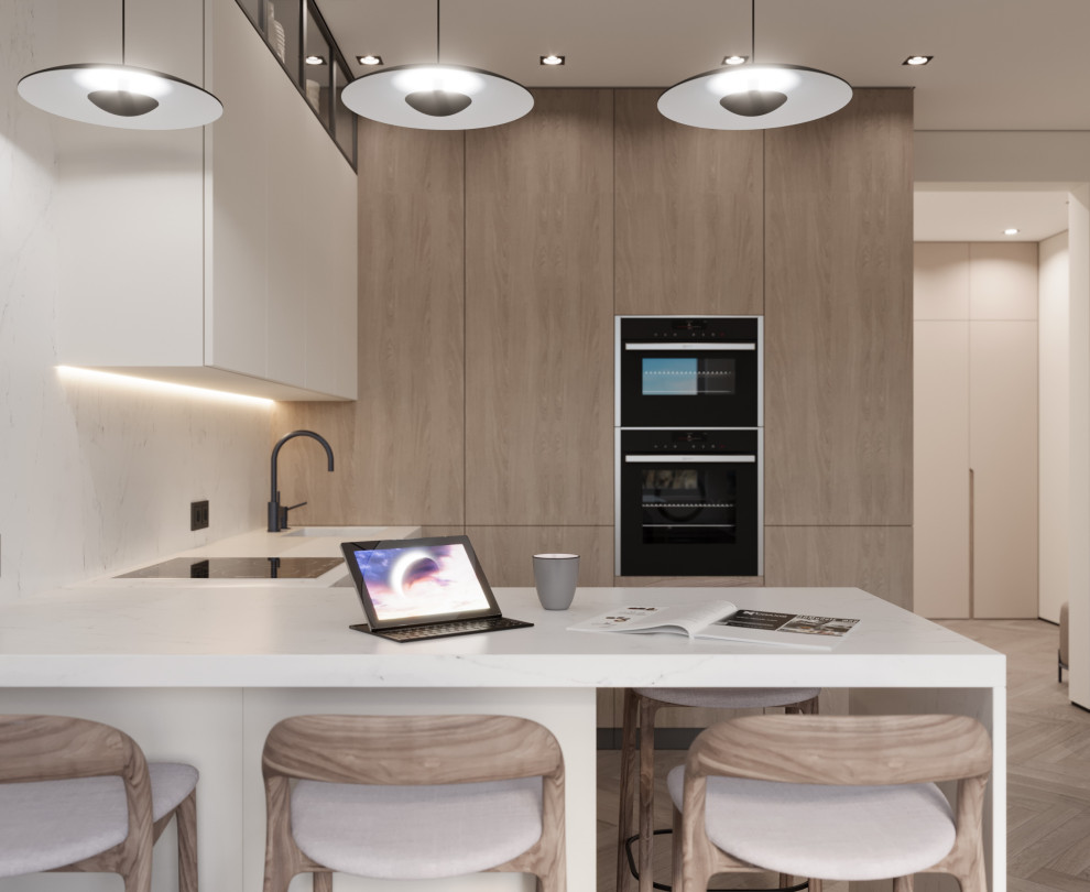 Обложка проекта: Квартира для пары в ЖК Семья 70 м2