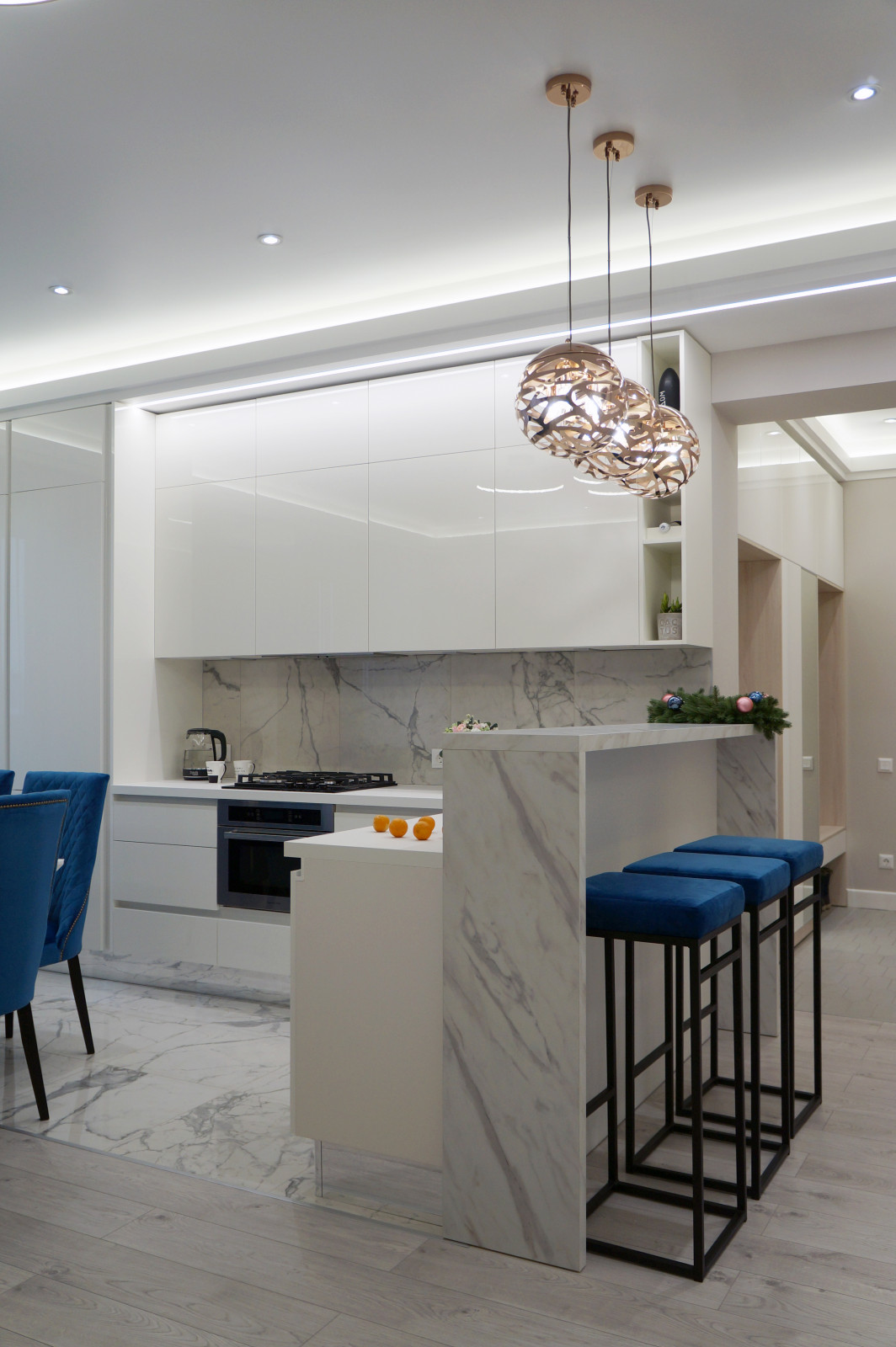 Реализация проекта *Гармония в серых оттенках*