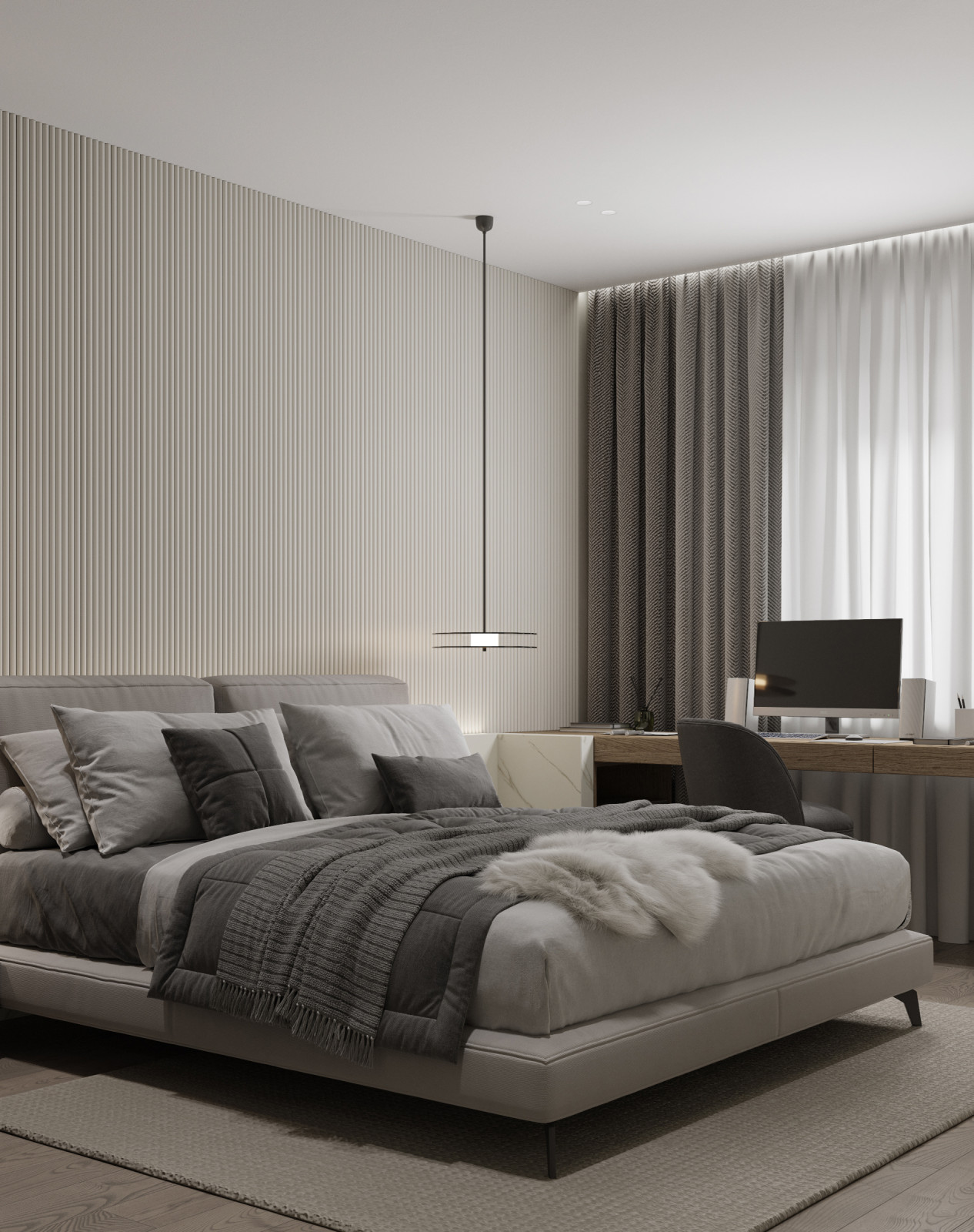 Дизайн квартиры 56м² в Красноярске