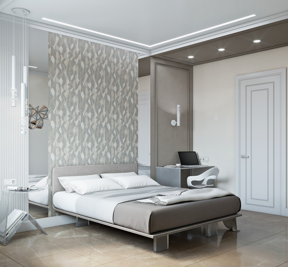 Обложка проекта: Спальня для молодого человека.