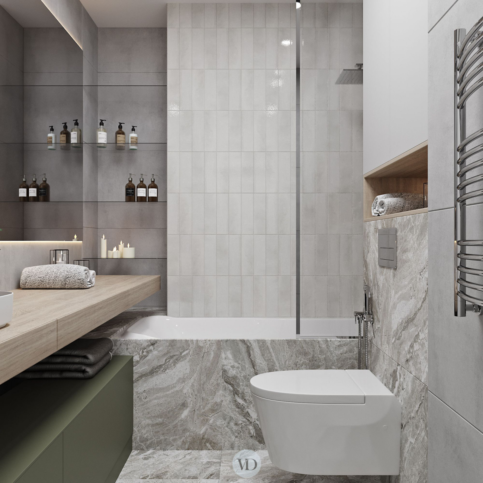 Дизайн-проект квартиры в ЖК Западный луч