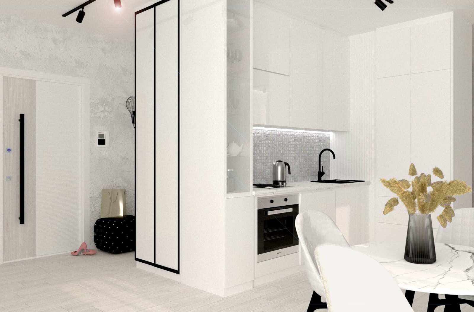 Обложка проекта: Проект маленькой квартиры