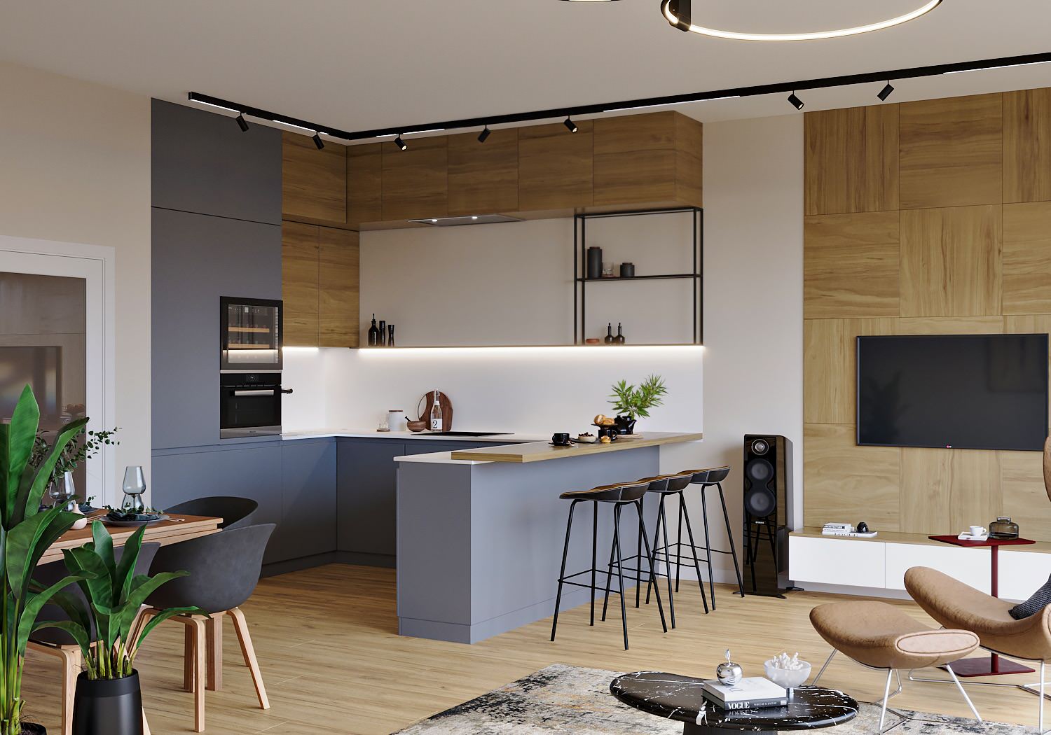 Обложка проекта: Living room in Pragye