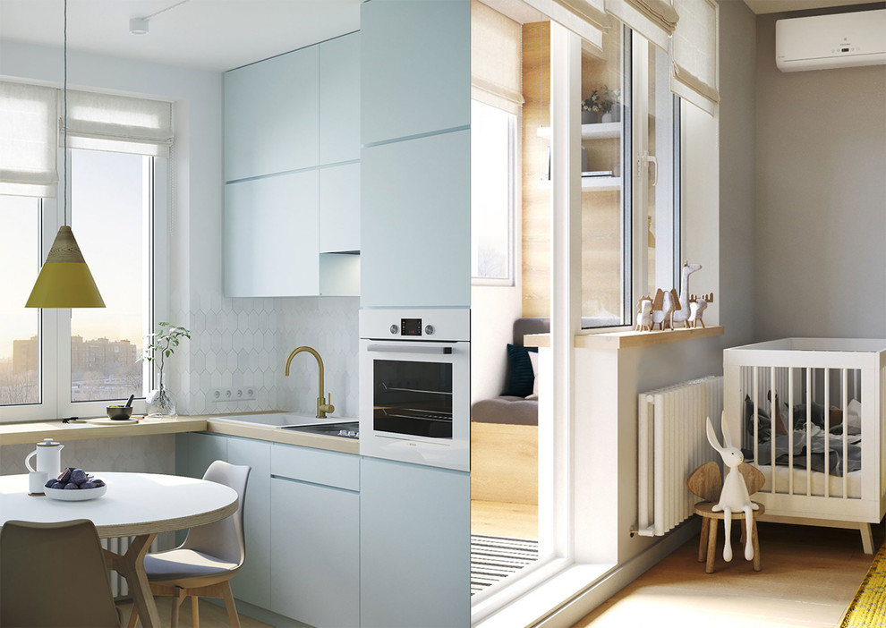 дизайн-проект кухни и спальни