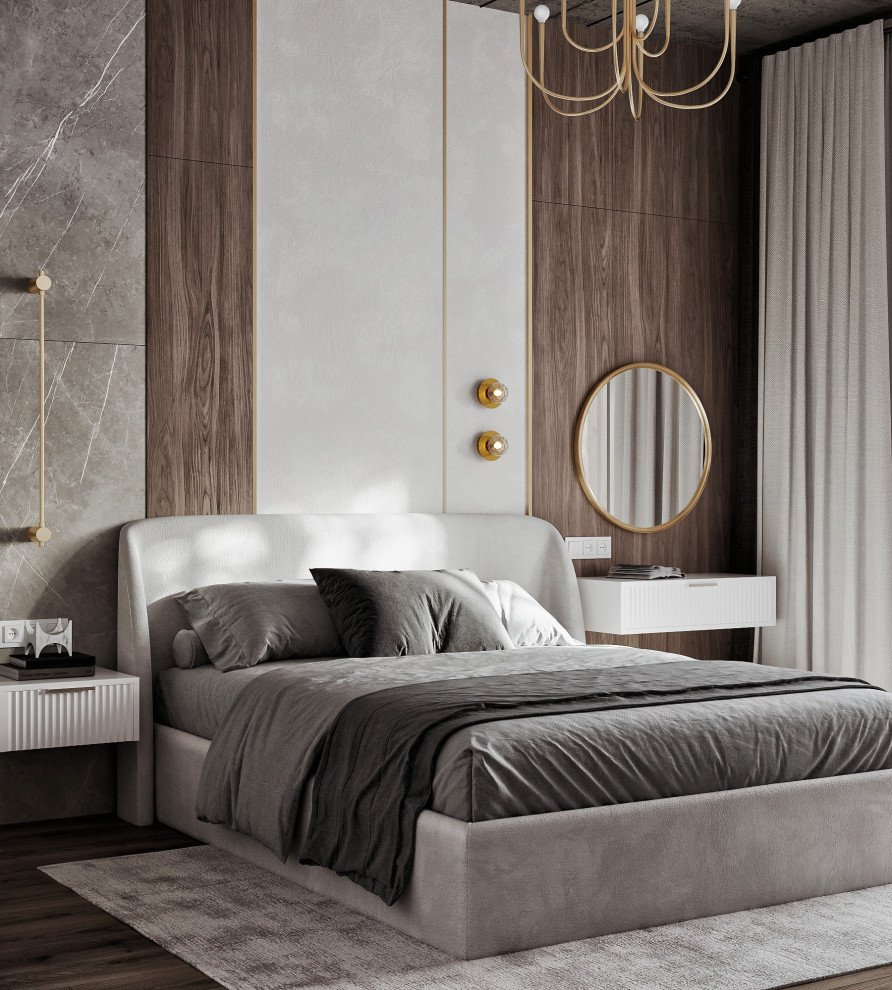 Дизайн квартиры в стиле лофт с элементами неоклассики