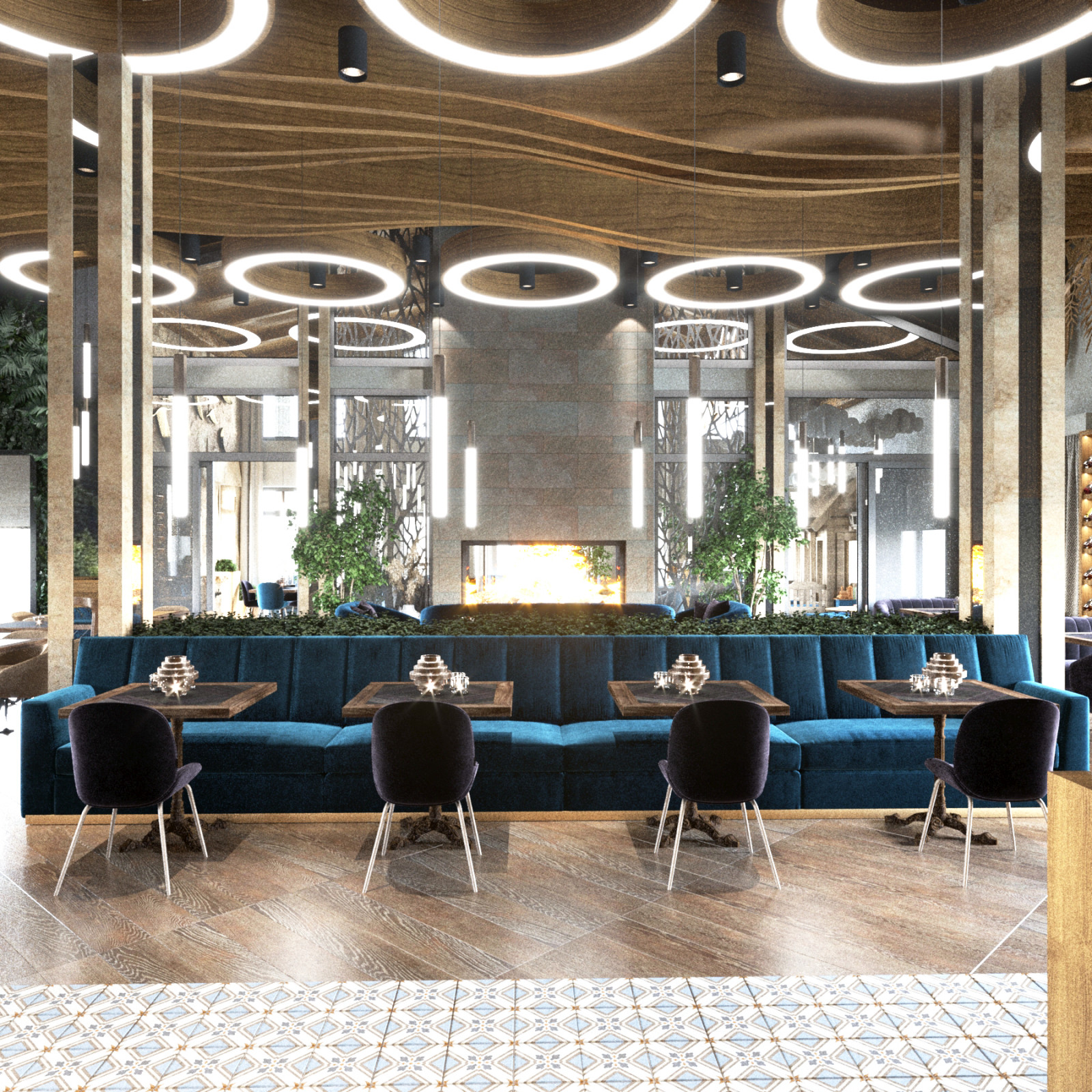 Ресторан загородного комплекса