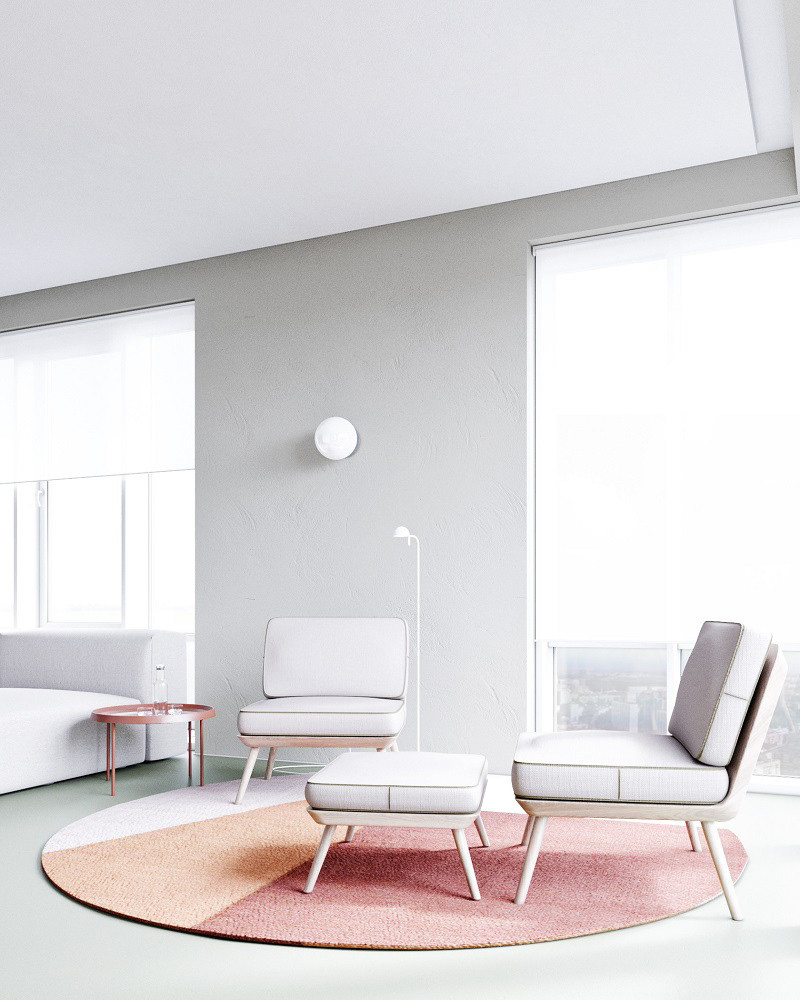 Houzz Украина: Квартира с круговой планировкой