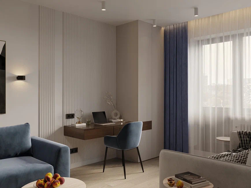 Ремонт 3-комнтаной квартиры для семейной пары и 2х детей