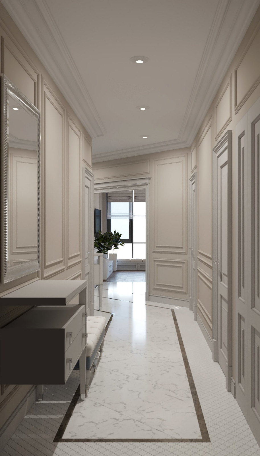 ЖК Neva Towers, 3 комнаты, 104 м²