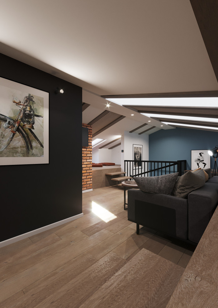 Дизайн интерьера таунхауса в Ростове