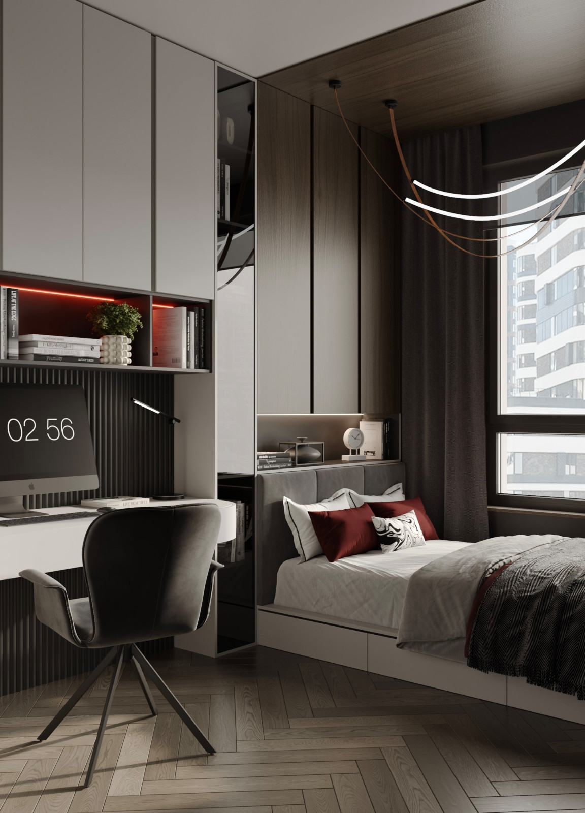 Спокойный минимализм в центре Москвы