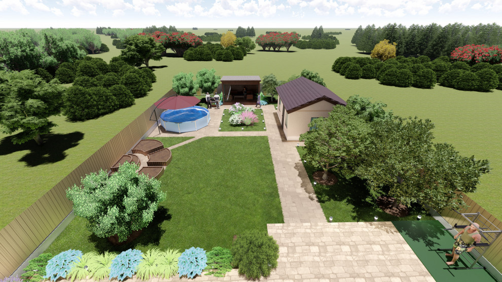 Обложка проекта: Ландшафтный дизайн в Су-Псехе