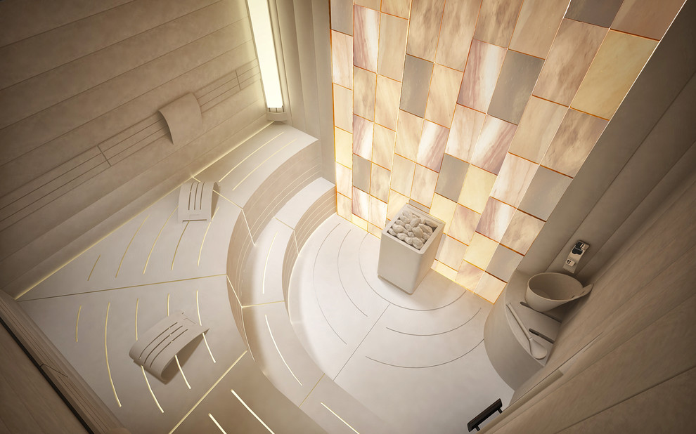 Дизайн-проект сауны Банного комплекса в пос.Жилино