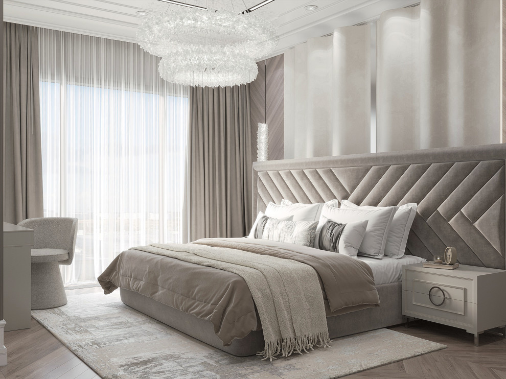 Галерея Чижова апартаменты 104 м2 спальня