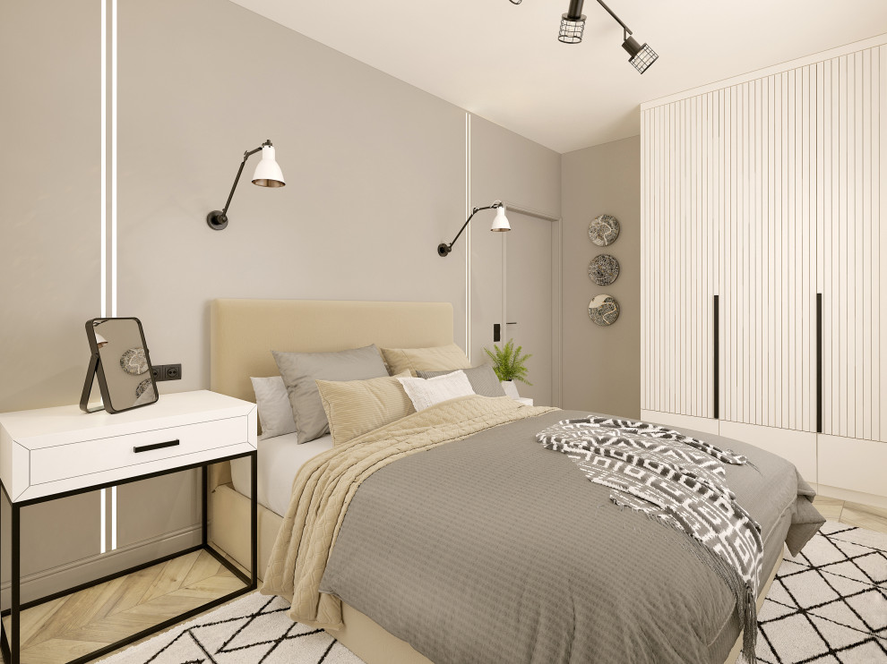 Квартира 47,66 кв. м (в современном стиле)