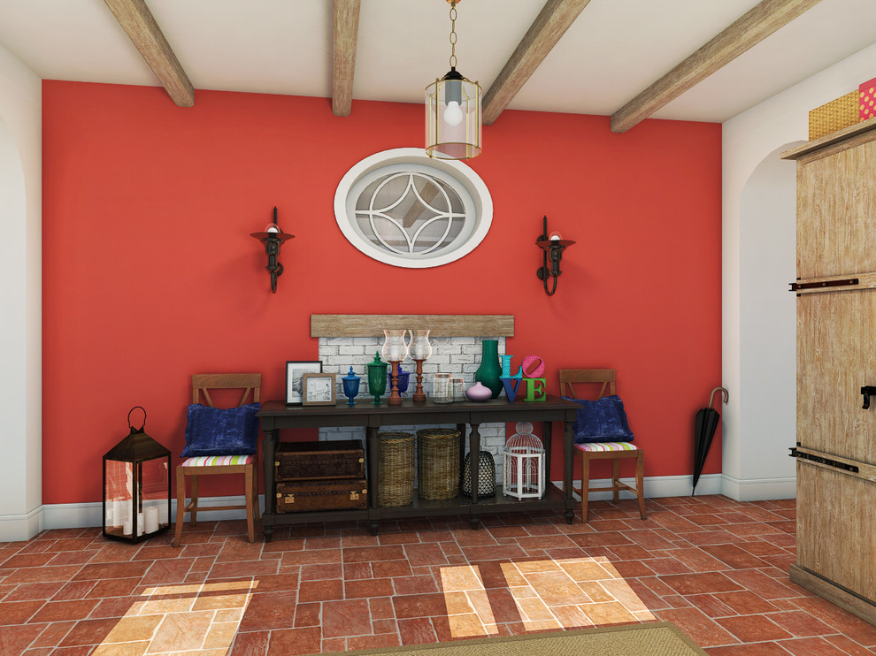 entrance hall, kudinovo house