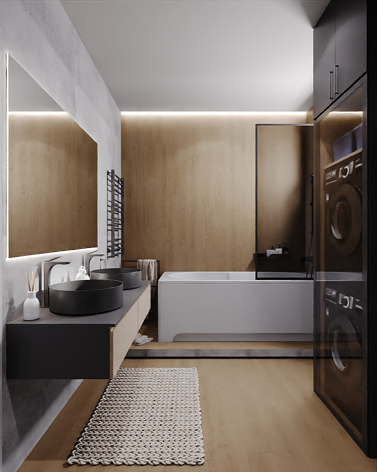 Обложка проекта: Санузел в квартире 13 кв.м.