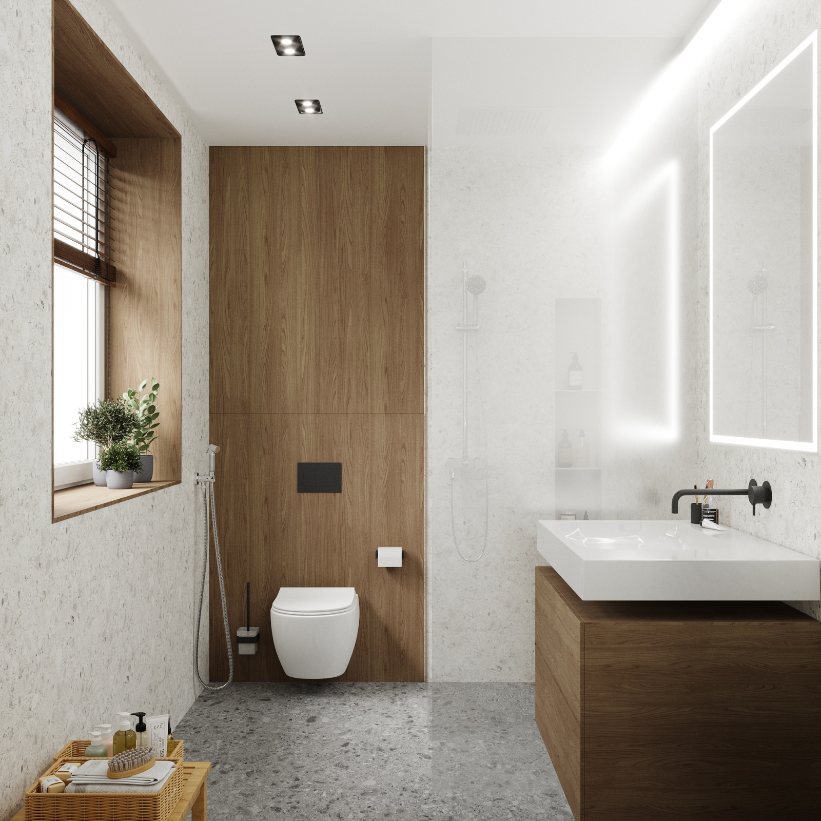 Обложка проекта: Мастер-ванная в загородном доме