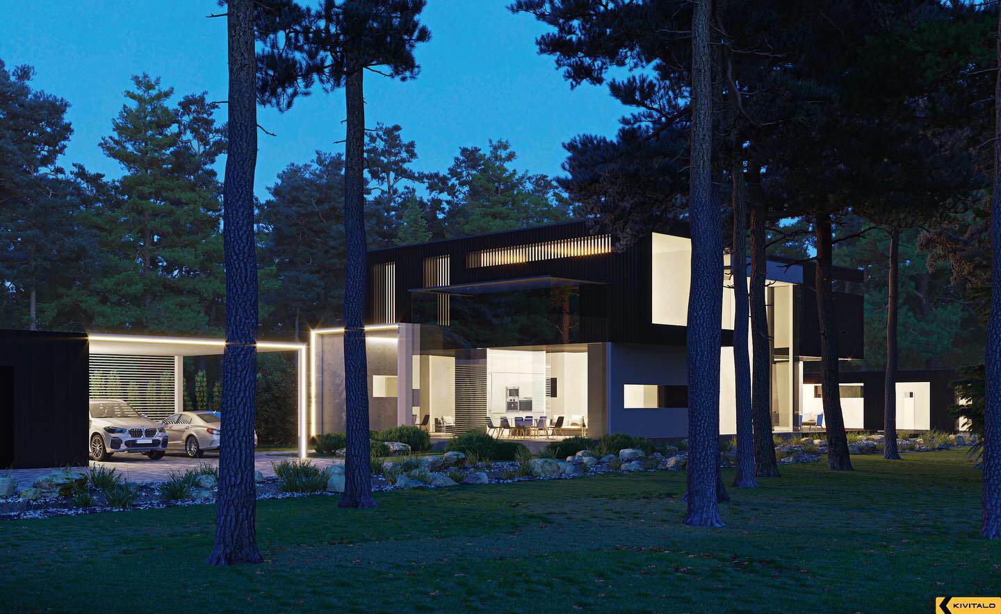 Дом на реке 450м2