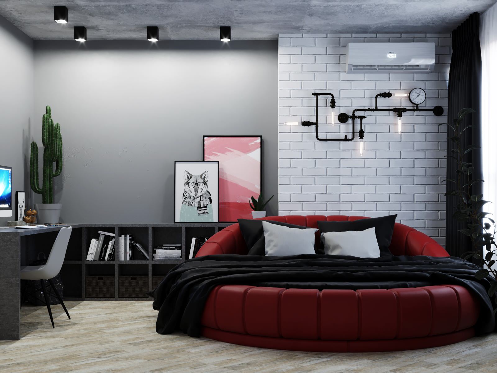 Дизайн проект в ЖК "Три богатыря" г. Тюмень