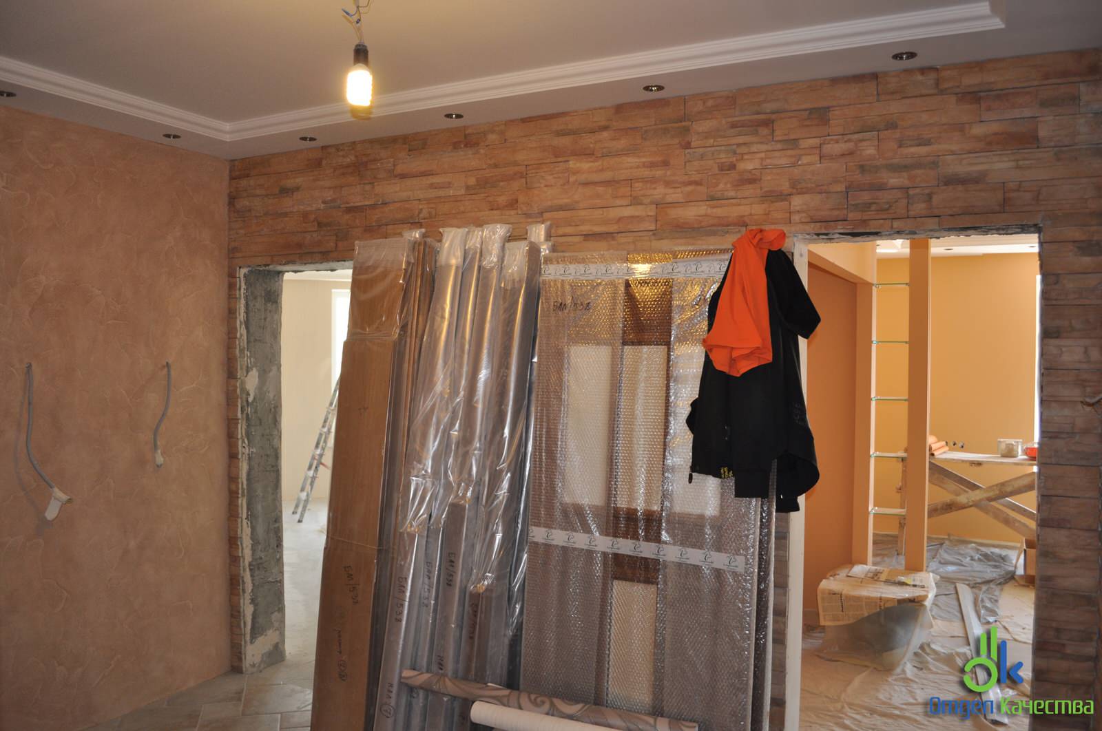 Фотографии "до" . Капитальный ремонт 3-х комнатной квартиры на Луначарского, 15