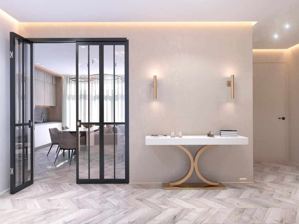 Дизайн-проект 4х комнатной квартиры г. Москва, ЖК Кутузов Life