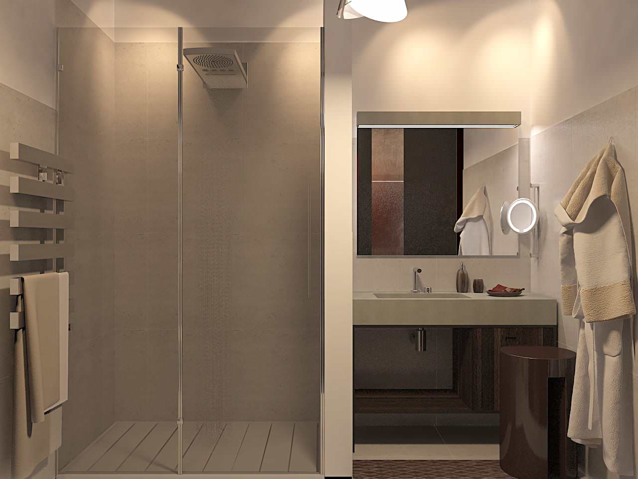 Двухэтажная квартира. Милан, Италия