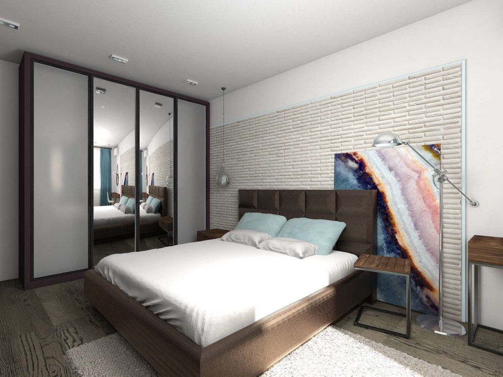 Спальня в стиле Лофт