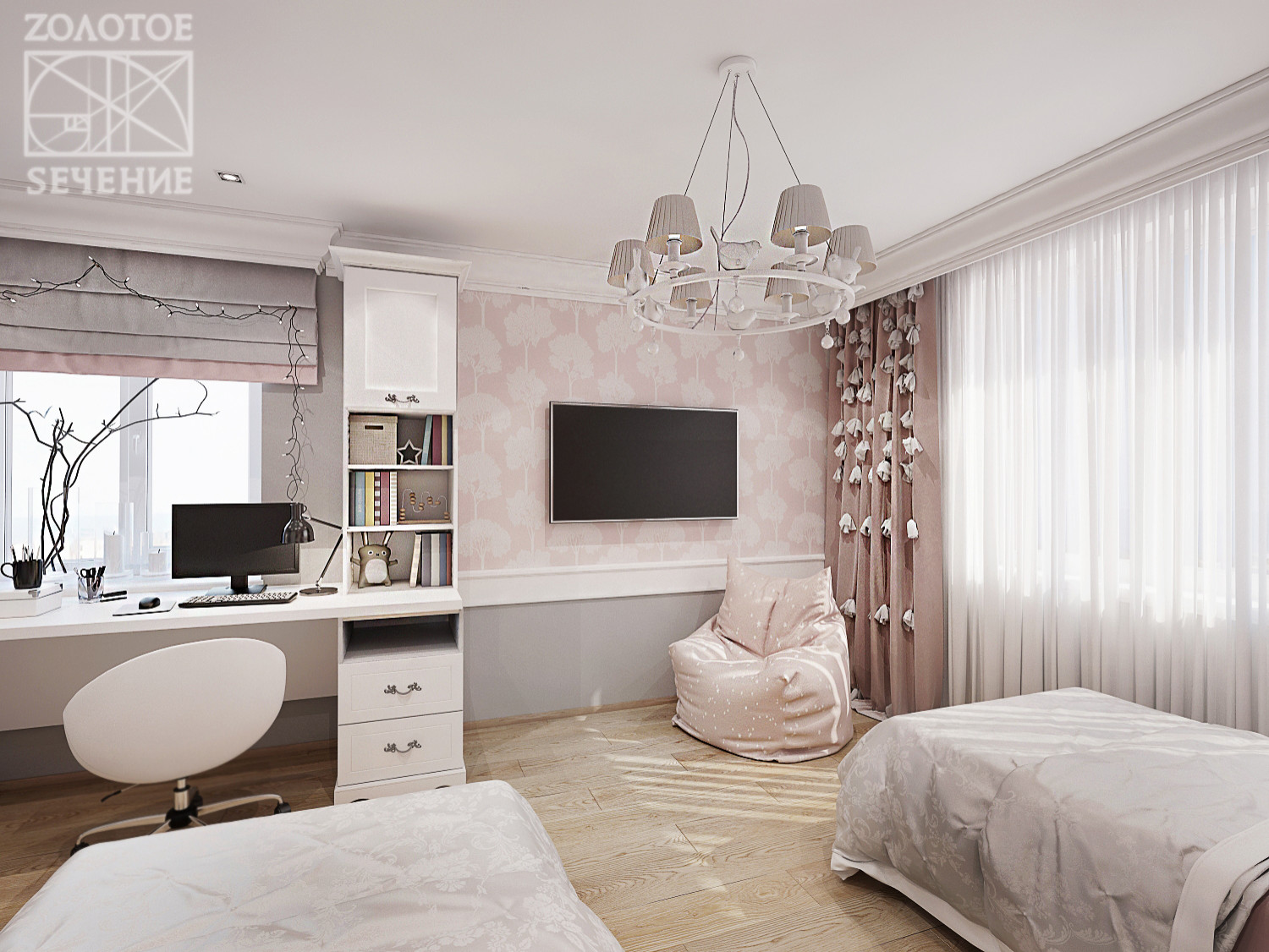 Интерьер двухуровневой квартиры