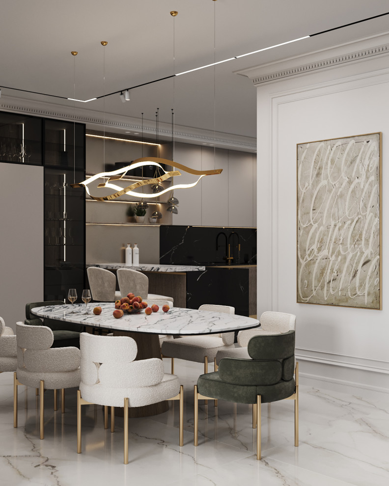 Дом Новые Вешки (Загородный дом 218м2 г. Москва)