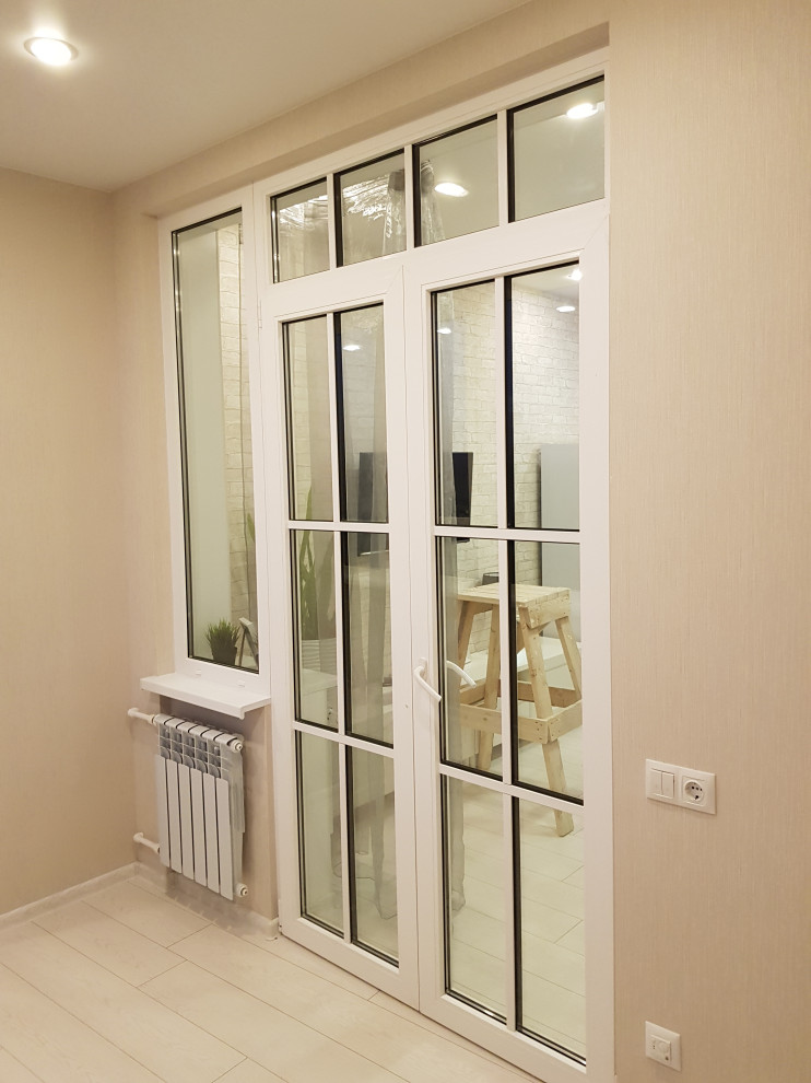 Отделка балкона под кабинет