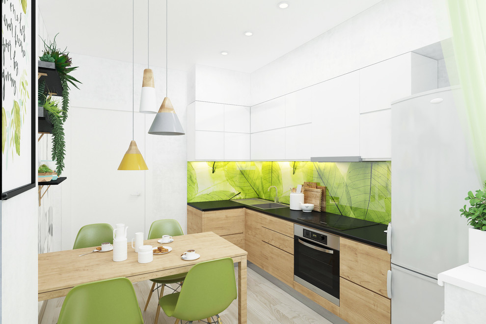 Квартира для молодой девушки в скандинавском стиле