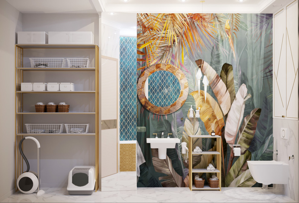 Гостевая уборная с техническим помещением