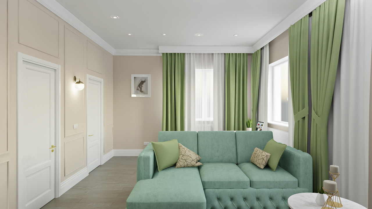 Неоклассика в 142 м2