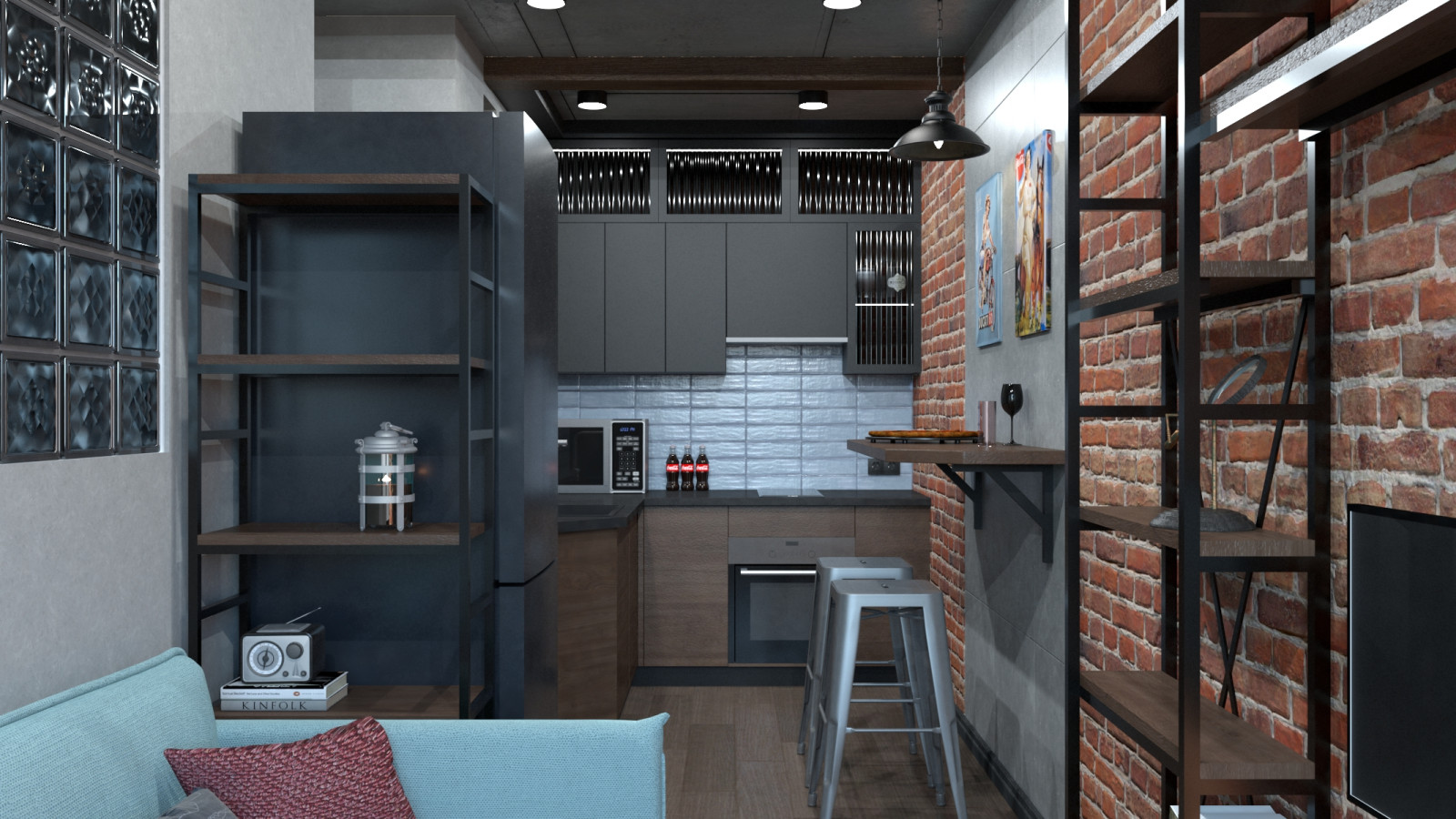 Лофт на Крепостном Вале