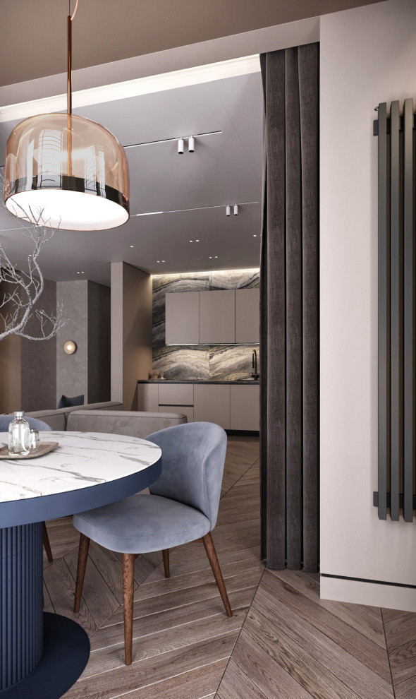 Проекттрехкомнатная квартира 115 м²