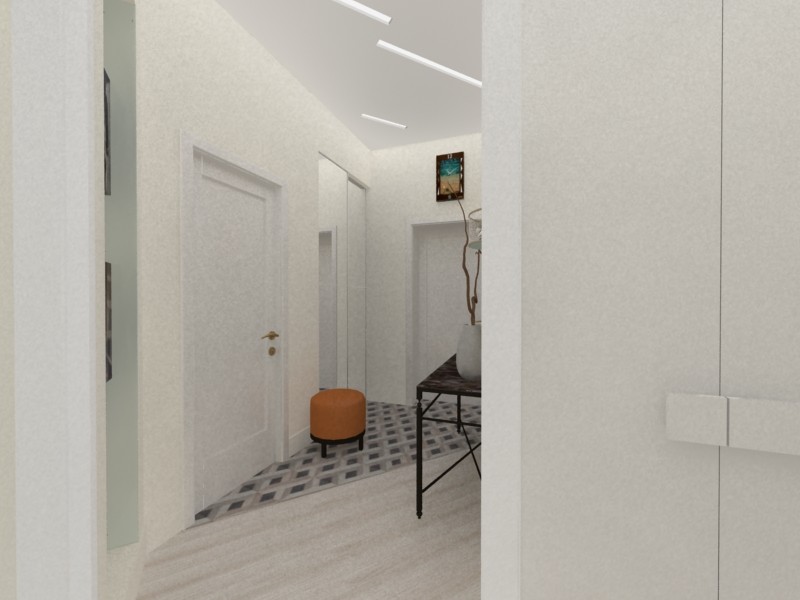 Квартира в Москве. Коридор.