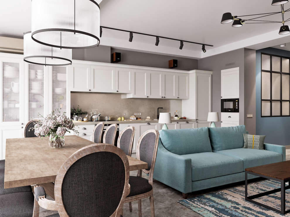 Обложка проекта: Квартира в духе лофта